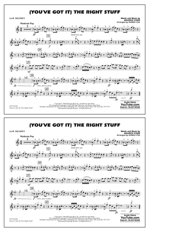 (You've Got It) The Right Stuff (arr. Ishbah Cox) - 1st Bb Trumpet