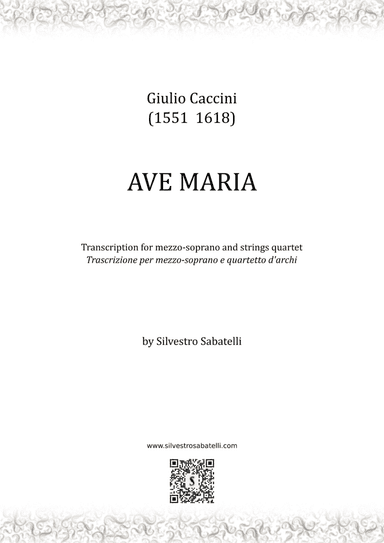 Ave Maria - Giulio Caccini