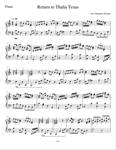 Return to Thalia Texas