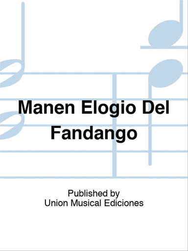 Manen Elogio Del Fandango