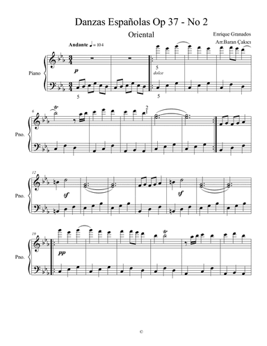 Danza Española 2 Oriental