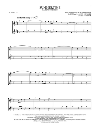 Summertime (from Porgy and Bess)
