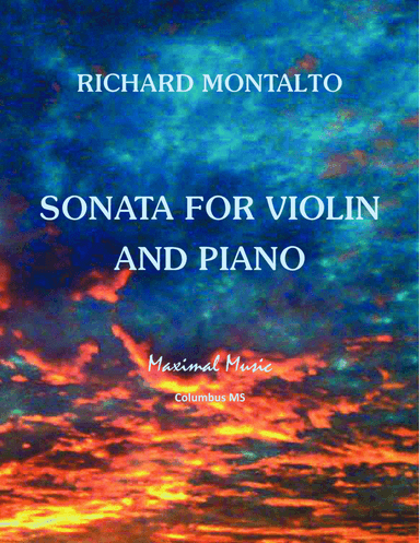 Sonata for Violin and Piano