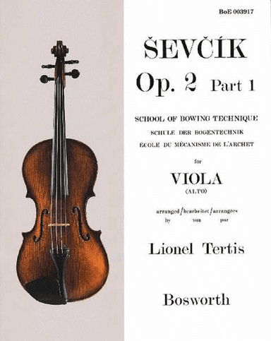 Sevcik for Viola - Opus 2, Part 1