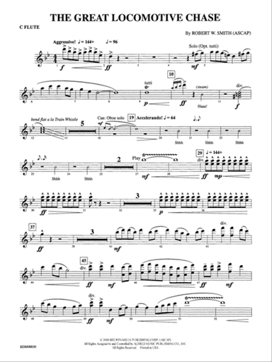 The Great Locomotive Chase: Flute