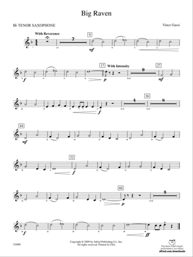 Big Raven: B-flat Tenor Saxophone