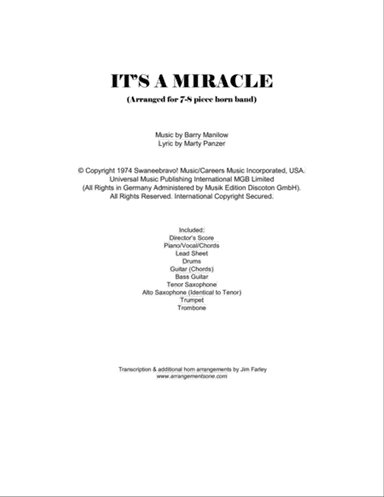 It's A Miracle