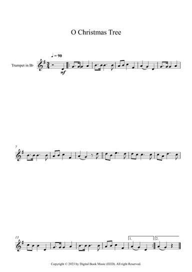 O Christmas Tree (Trumpet)