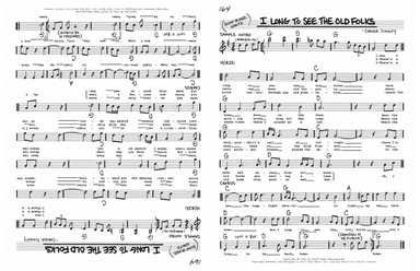 I Long To See The Old Folks