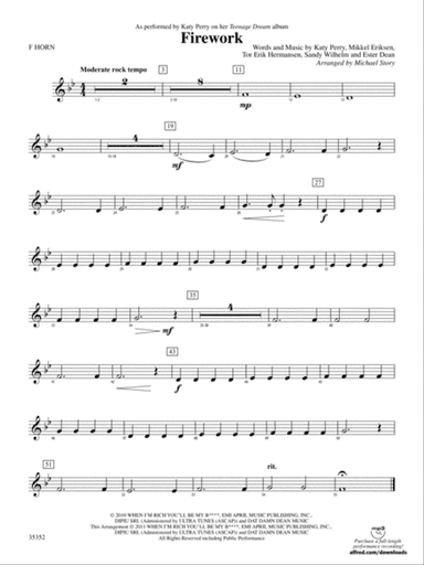 Firework: 1st F Horn