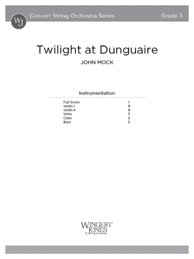 Twilight at Dunguaire