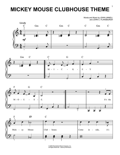 Mickey Mouse Clubhouse Theme