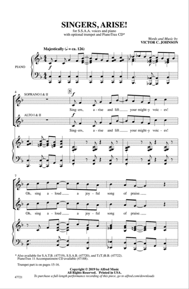 Singers, Arise!