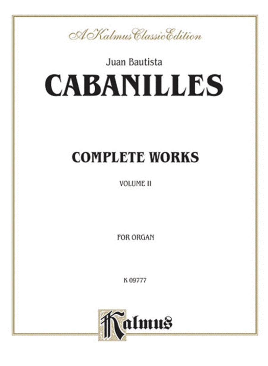 Complete Organ Works, Volume 2