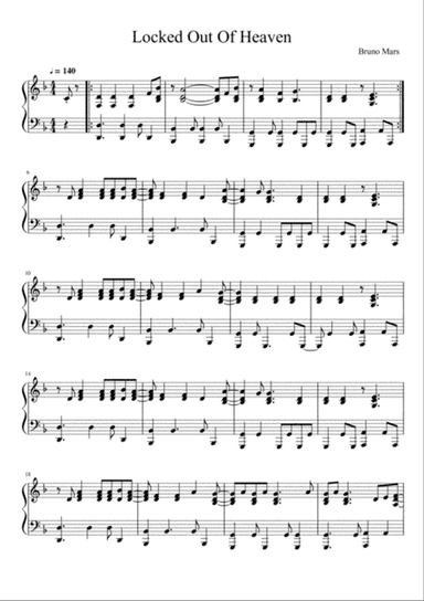 Locked Out Of Heaven