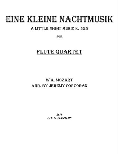 Eine Kleine Nachtmusik for Flute Quartet