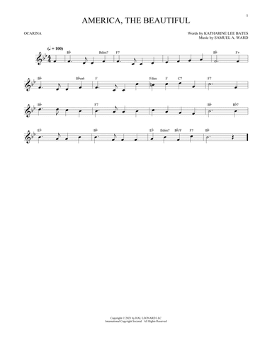 America, The Beautiful (arr. Cris Gale)