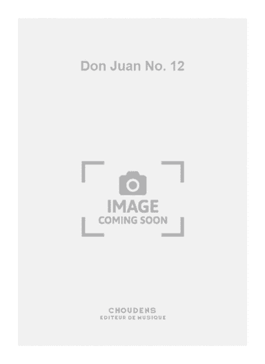 Don Juan No. 12