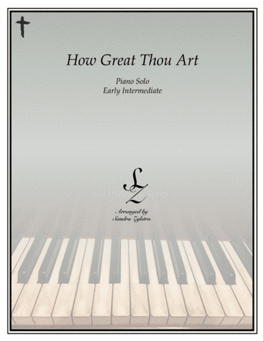 How Great Thou Art (O Stor Gud) (early intermediate piano)