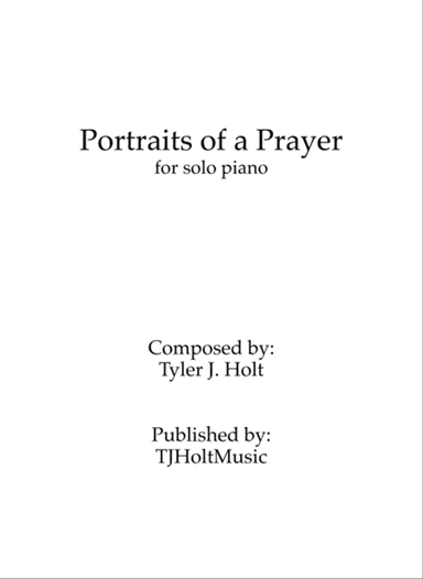 Portraits of a Prayer, Op. 11