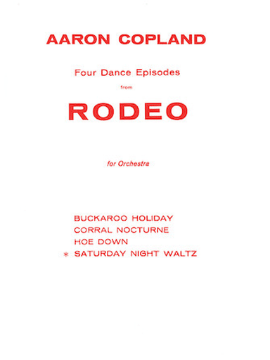 Saturday Night Waltz (from Rodeo)