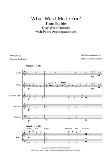 What Was I Made For?