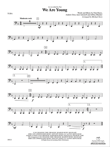 We Are Young: Tuba