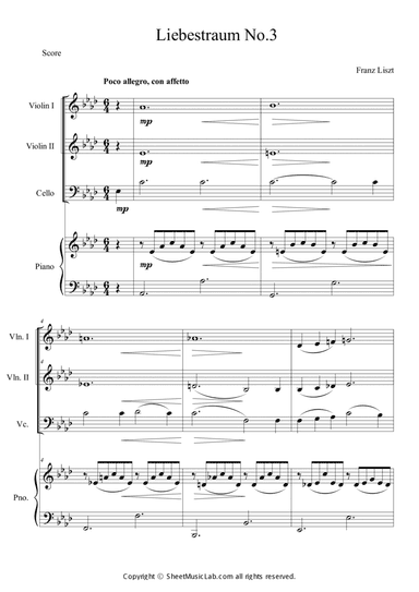 Liebestraum, S.541 No.3