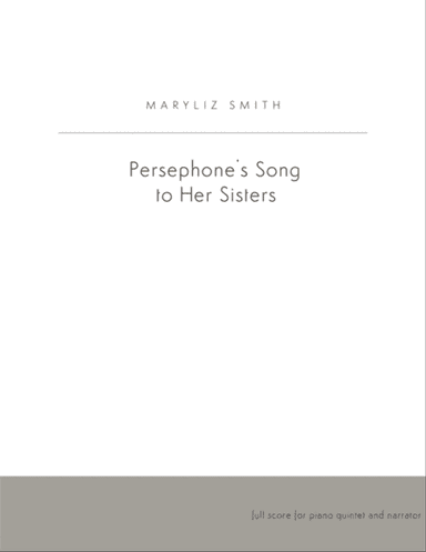 Persephone's Song to Her Sisters