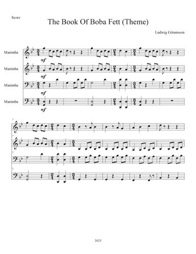 The Book Of Boba Fett Main Title Theme