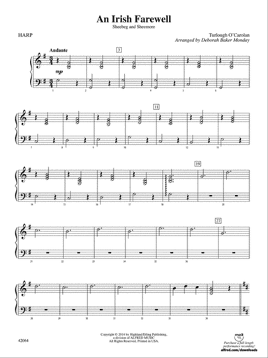 An Irish Farewell: Harp