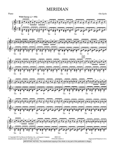 Meridian - Piano