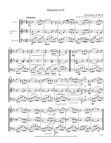 Allegretto in E-Flat