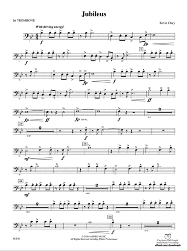 Jubileus: 1st Trombone