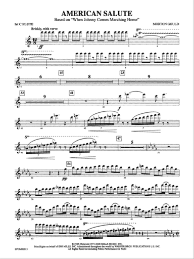 American Salute: Flute