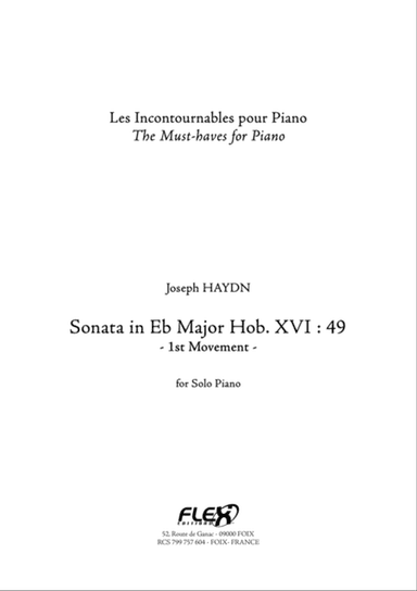 Sonata in Eb Major Hob. XVI:349 - 1st Mvt
