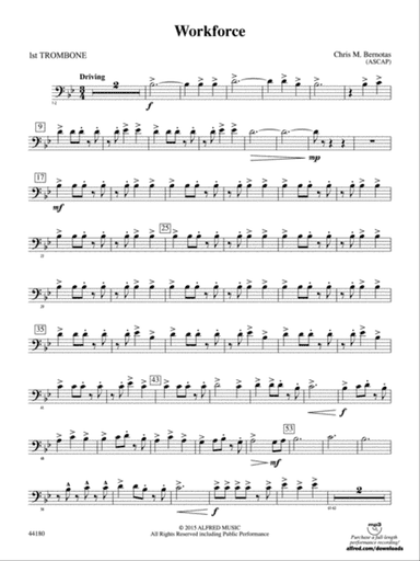 Workforce: 1st Trombone