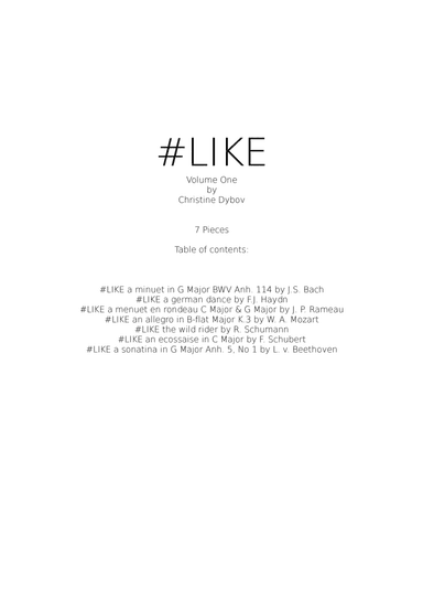 #LIKE Volume ONE