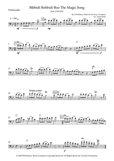 Bibbidi-bobbidi-boo (the Magic Song)