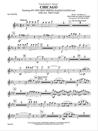 Chicago! (from the Musical Chicago!): Flute