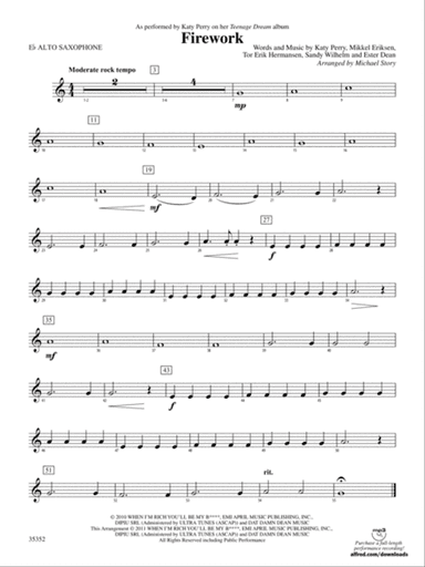 Firework: E-flat Alto Saxophone