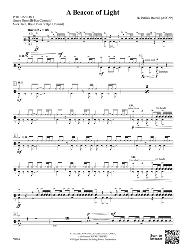 A Beacon of Light: 1st Percussion