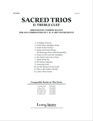 Sacred Trios (E-flat Treble Clef)