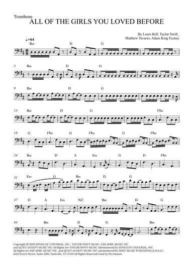 All Of The Girls You Loved Before