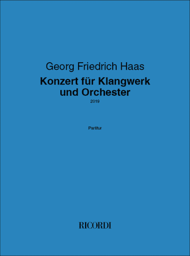 Konzert fĂĽr Klangwerk und Orchester