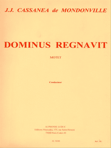 Dominus Regnavit (choral-mixed Accompanied)