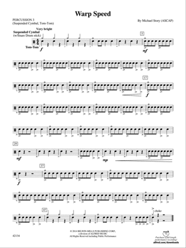 Warp Speed: 3rd Percussion