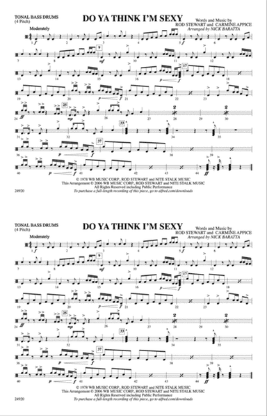 Do Ya Think I'm Sexy?: Tonal Bass Drum