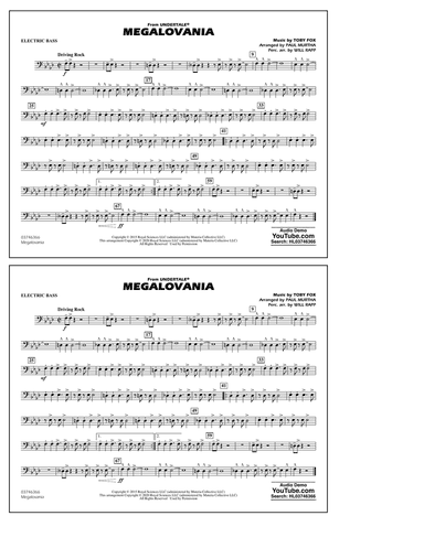 Megalovania (from Undertale) (arr. Paul Murtha) - Electric Bass