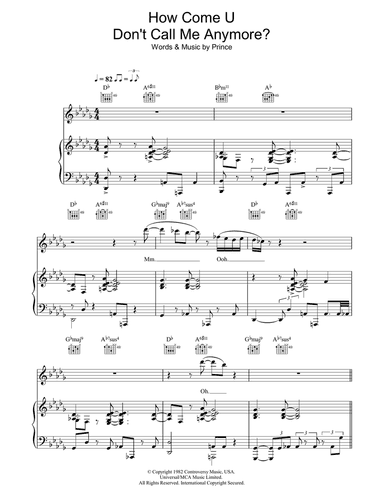 How Come U Don't Call Me Anymore